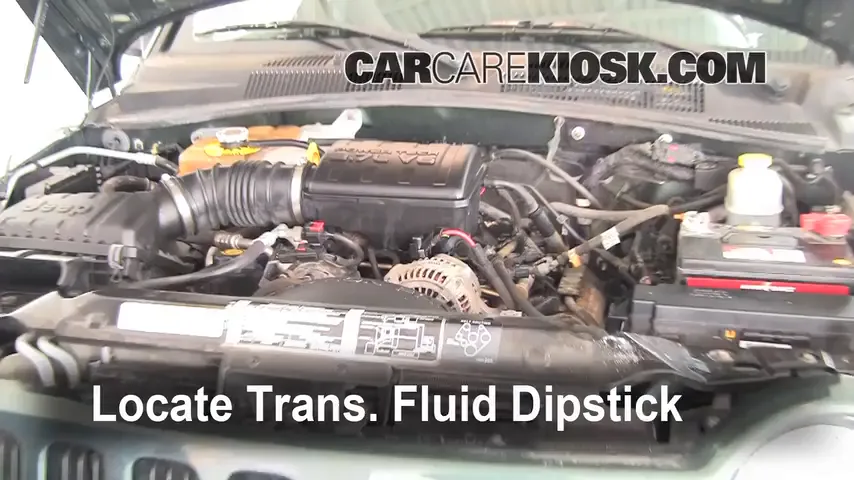 2002 Jeep Liberty Limited 3.7L V6 Transmission Fluid Check Fluid Level